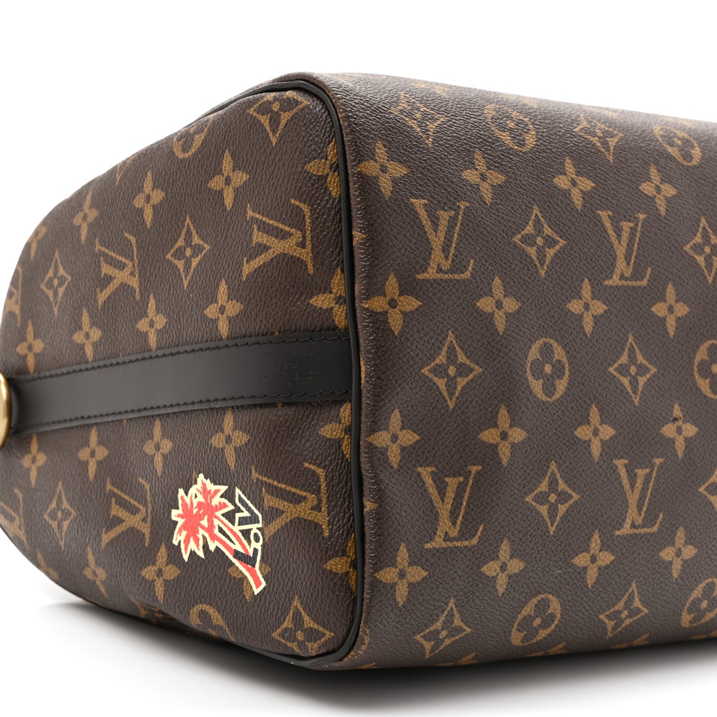 Monogram My World Tour Speedy Bandouliere 30 Black