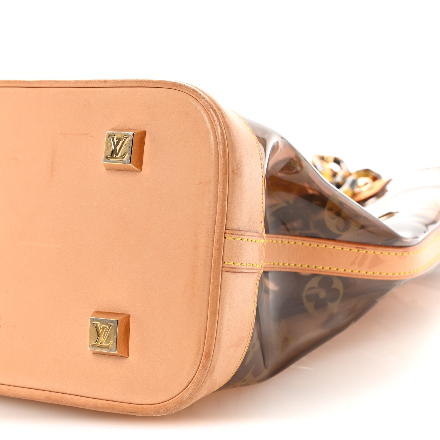 Louis Vuitton Vinyl Cabas Sac Ambre MM 9 of 9