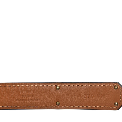 Hermes Epsom Kelly Belt Black 3 of 4