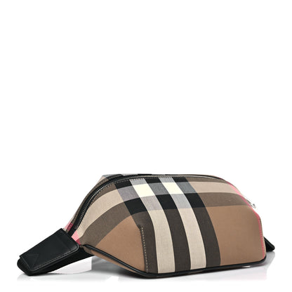 Burberry IP Check Sonny Bum Bag Taupe Brown 4 of 9