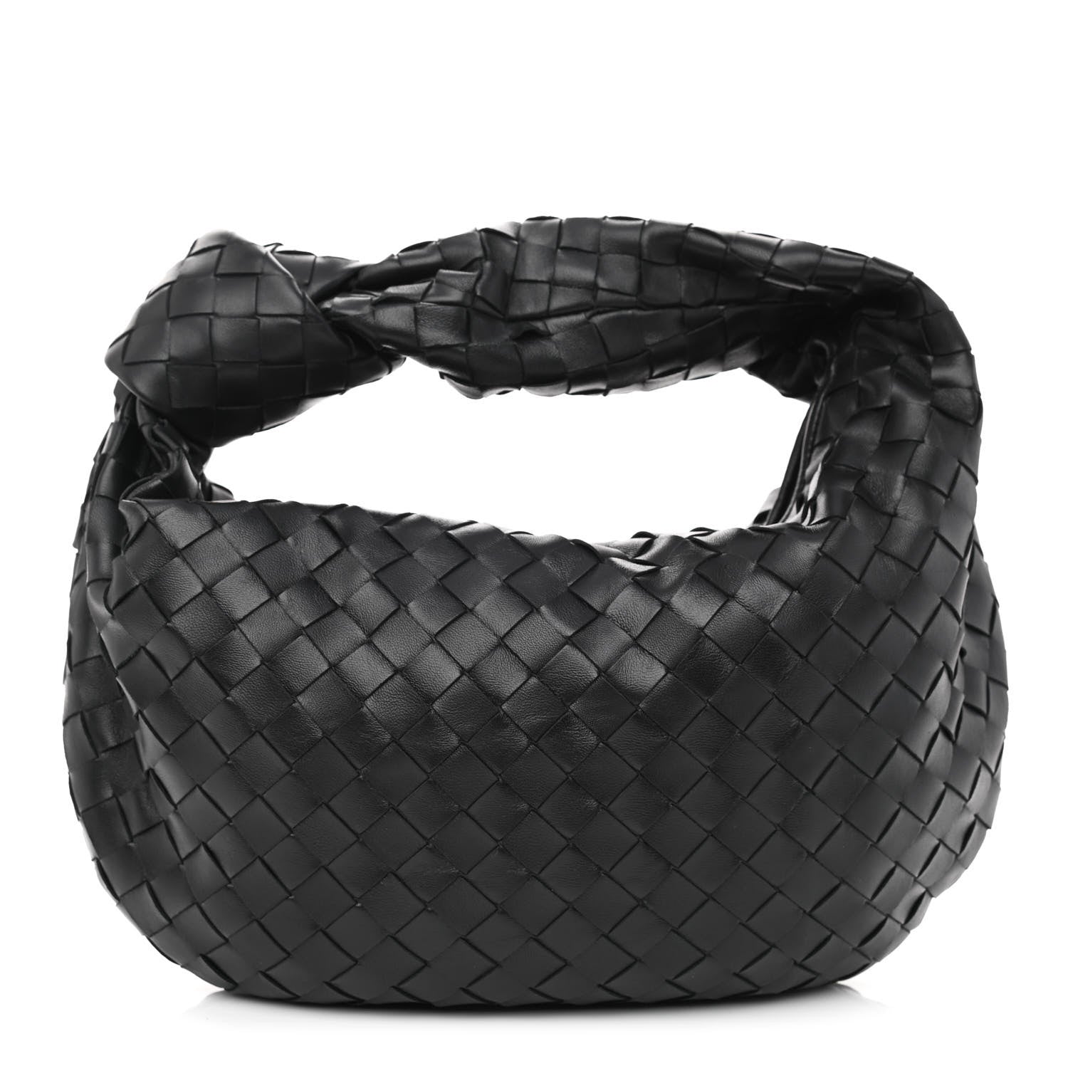 Bottega Veneta Nappa Intrecciato Teen Jodie Hobo Black 1 of 8