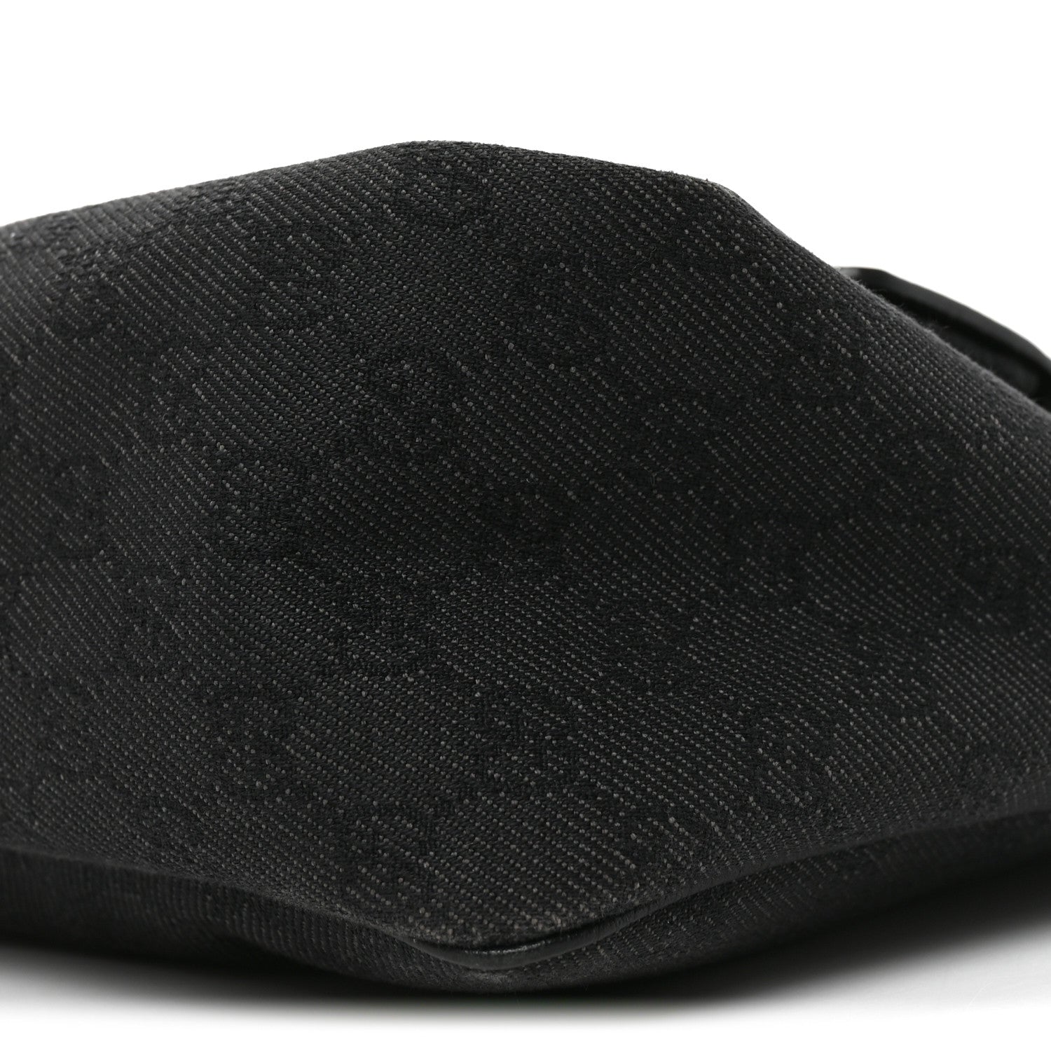 Gucci Monogram Medium Abbey Pocket Hobo Tote Black 9 of 9