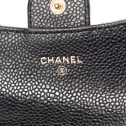 Chanel Caviar Quilted Flap Card Holder Black 6 of 13
