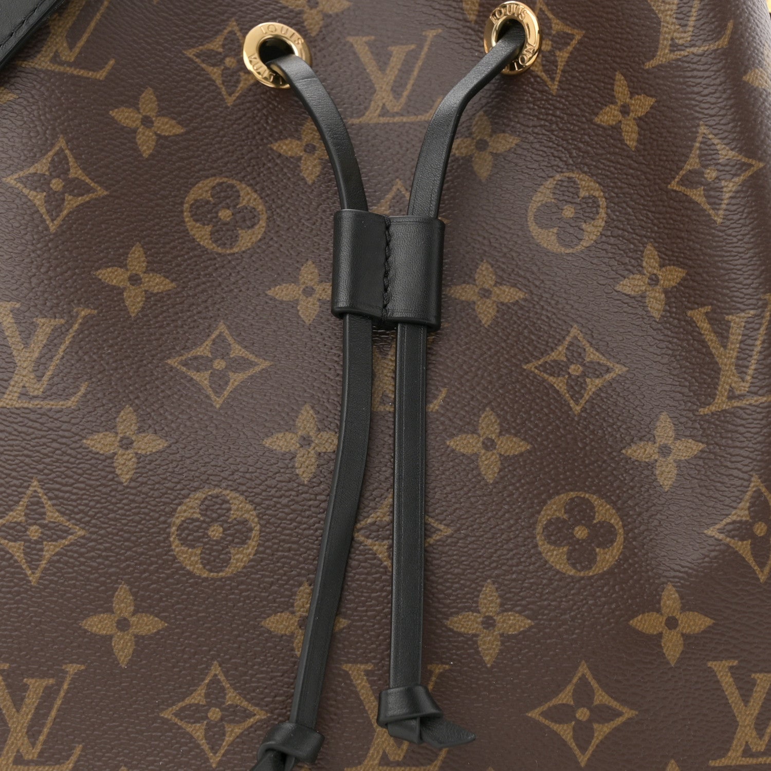 Louis Vuitton Monogram Neonoe MM Black 7 of 9
