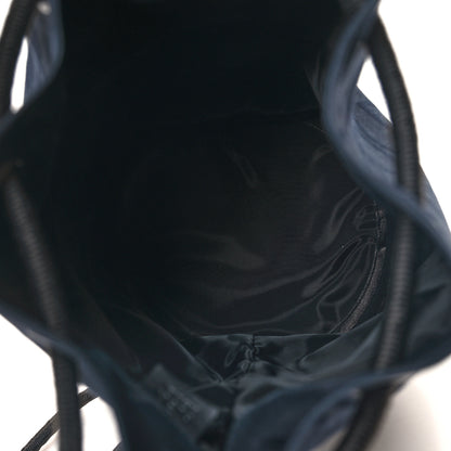 Gucci Nylon G Drawstring Sling Backpack Navy Blue 5 of 12
