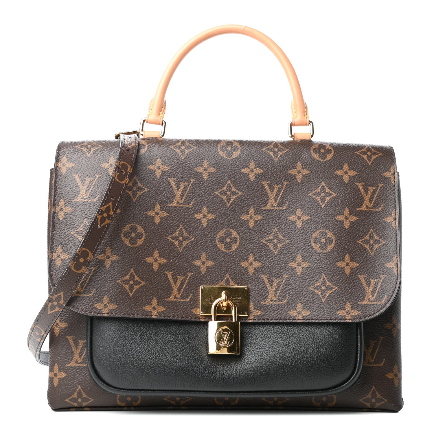 Louis Vuitton Monogram Marignan Black 1 of 8