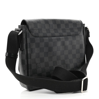 Louis Vuitton Damier Graphite District PM 3 of 11