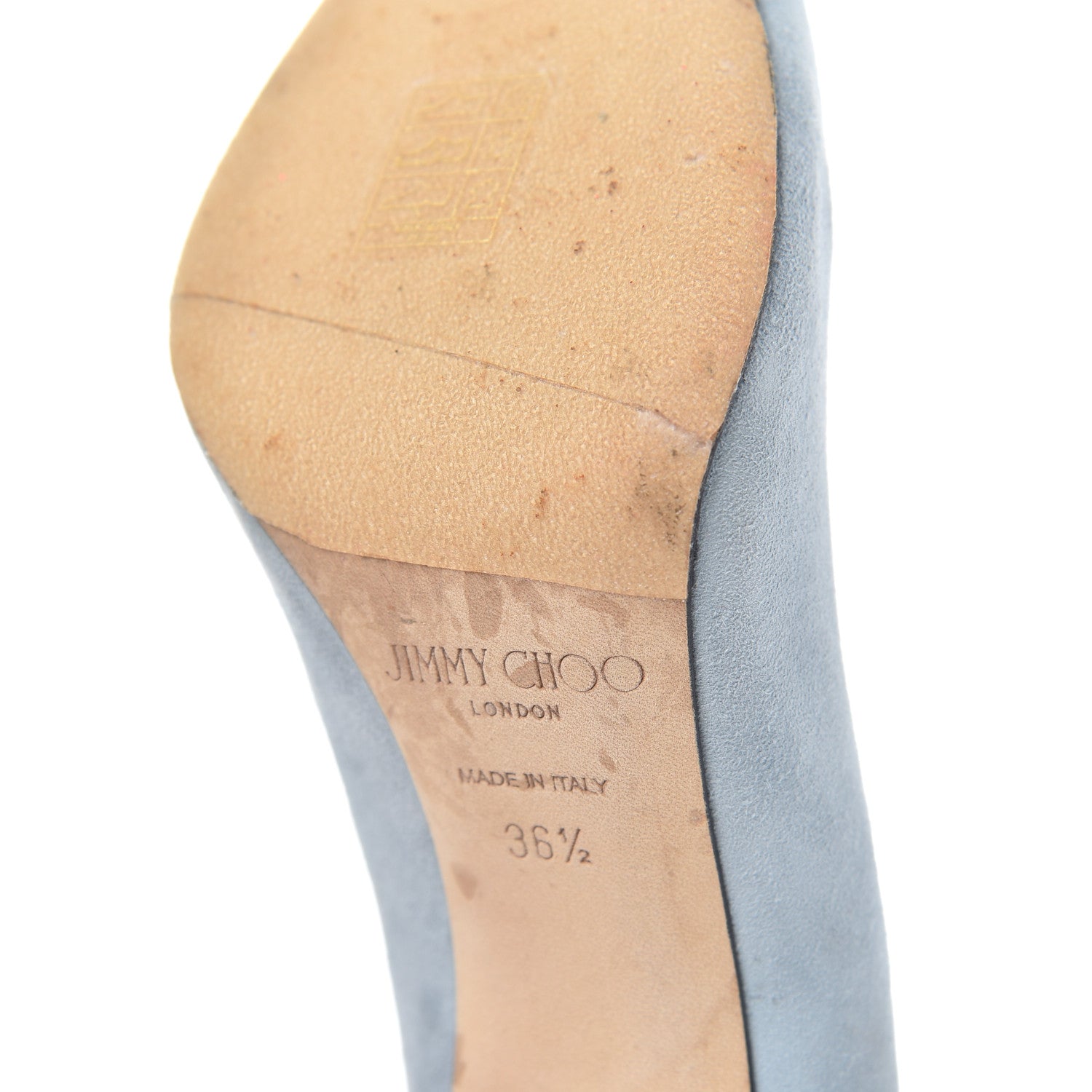 Jimmy Choo Suede Romy Pumps 36.5 Blue 11 of 17