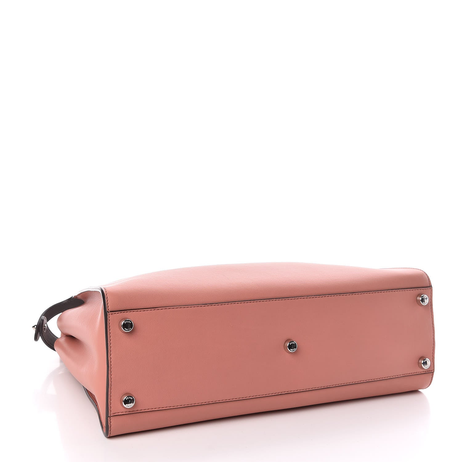 Fendi Vitello Tahiti Burro Large Peekaboo Iconic Essentially Satchel Macaron Foresta 4 of 11