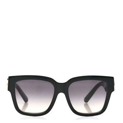 Louis Vuitton Acetate LV Link PM Square Sunglasses Z1566W Black 2 of 9