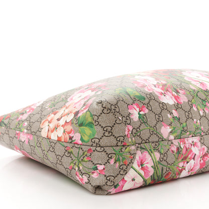 Gucci GG Supreme Monogram Blooms Medium Reversible Tote Beige Multicolor Dry Rose 10 of 11