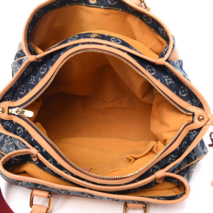 Louis Vuitton Denim Raye Cabas GM 4 of 12