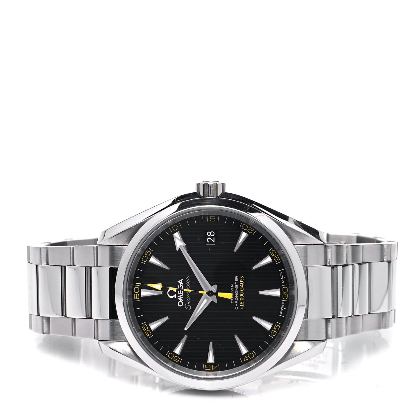 Stainless Steel 42mm Seamaster Aqua Terra 150M Co-Axial 15000 Gauss Automatic Watch Black 231.10.42.21.01.002
