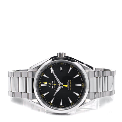 Omega Stainless Steel 42mm Seamaster Aqua Terra 150M Co-Axial 15000 Gauss Automatic Watch Black 231.10.42.21.01.002 2 of 6