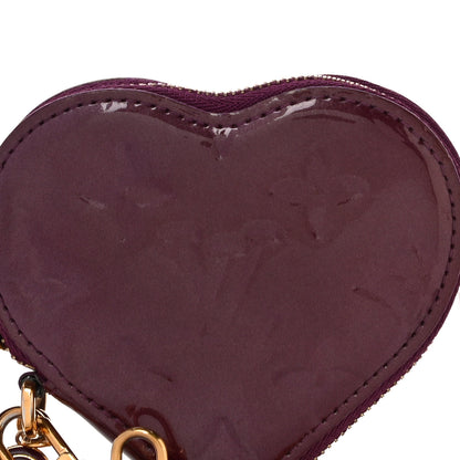 Louis Vuitton Vernis Heart Coin Purse Violet 7 of 15