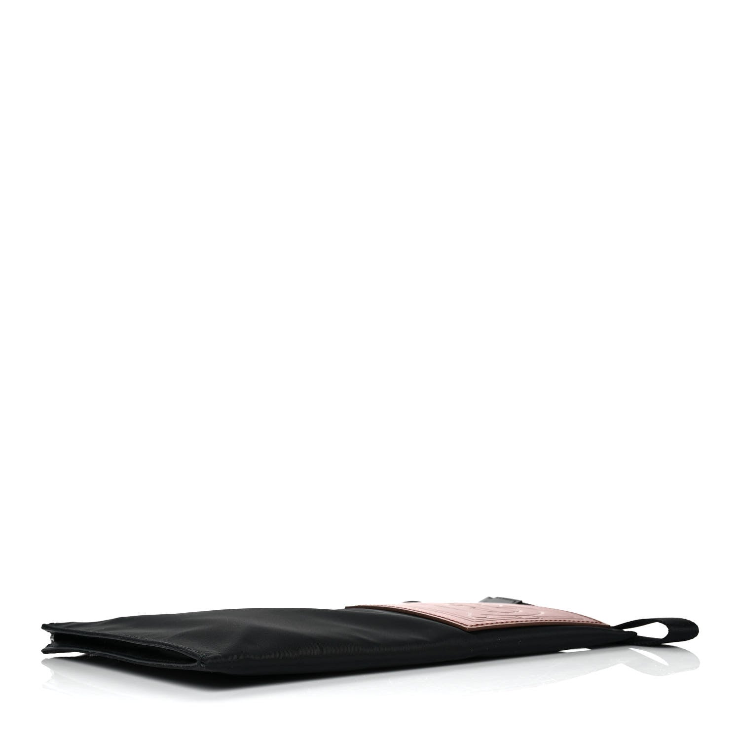 Burberry Nylon Edin Zip Pouch Black Brown 4 of 9