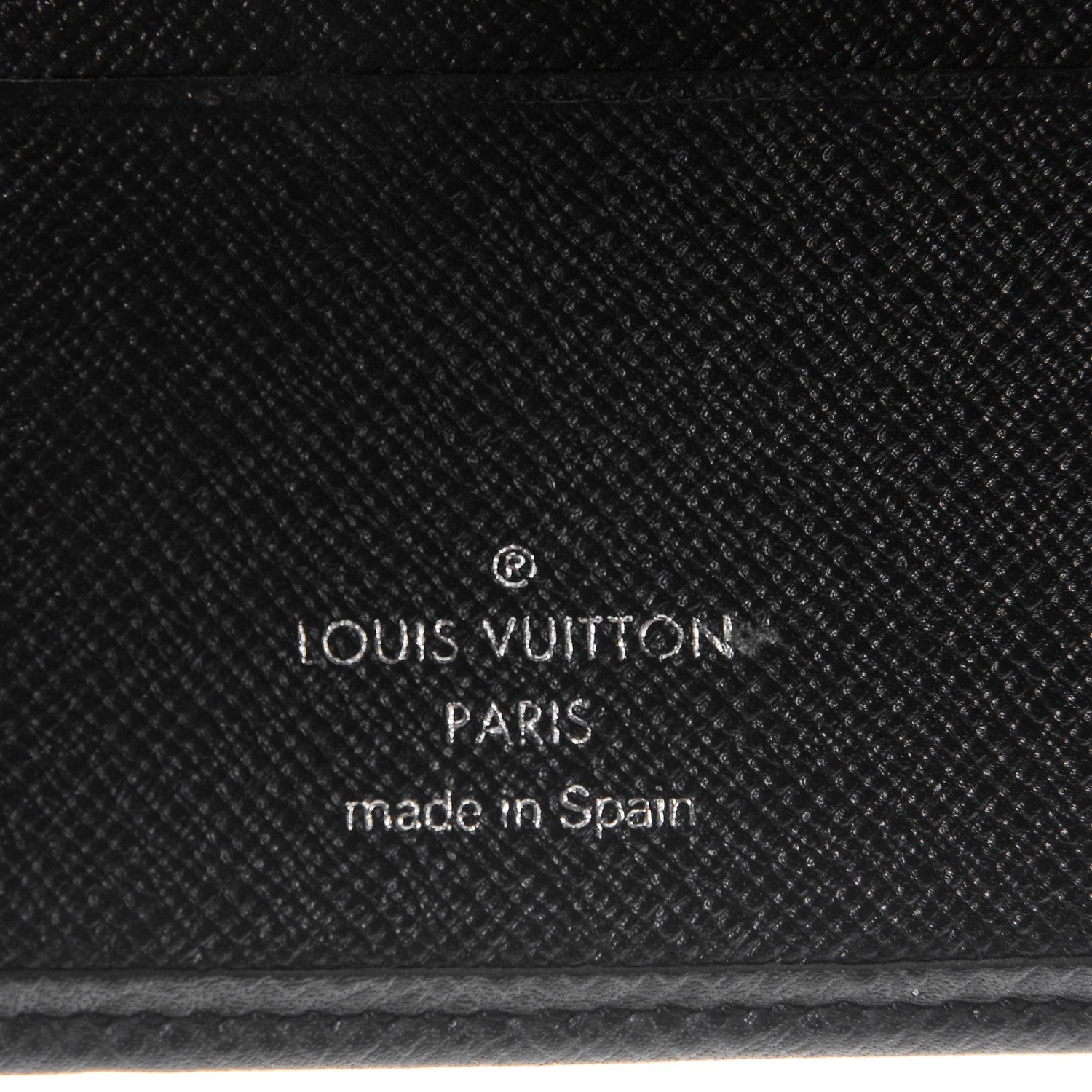 Louis Vuitton Taiga Mens Billfold Wallet 3 Flaps Ardoise 6 of 6