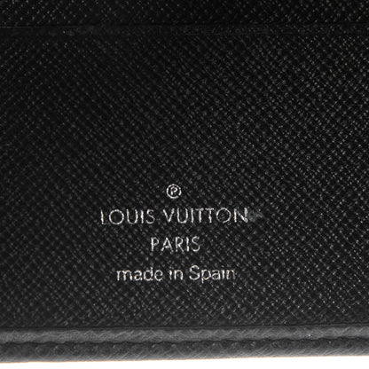 Louis Vuitton Taiga Mens Billfold Wallet 3 Flaps Ardoise 6 of 6