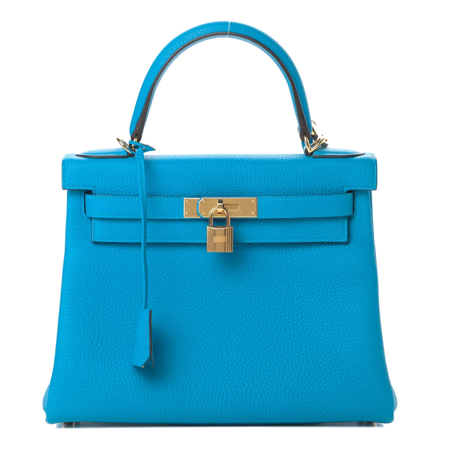 Hermes Togo Kelly Retourne 28 Bleu Zanzibar 1 of 11