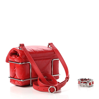 Alexander Wang Calfskin Quilted Halo Xbody Bag Red 3 of 11