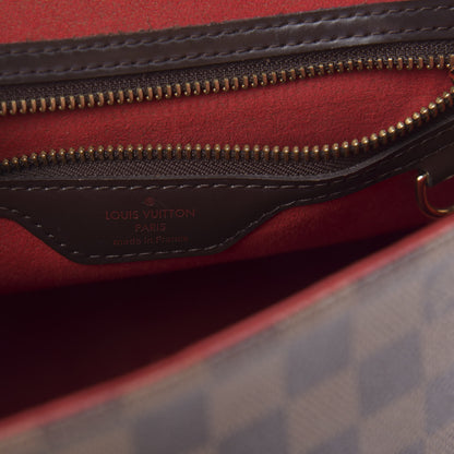 Louis Vuitton Damier Ebene Bergamo MM 6 of 19