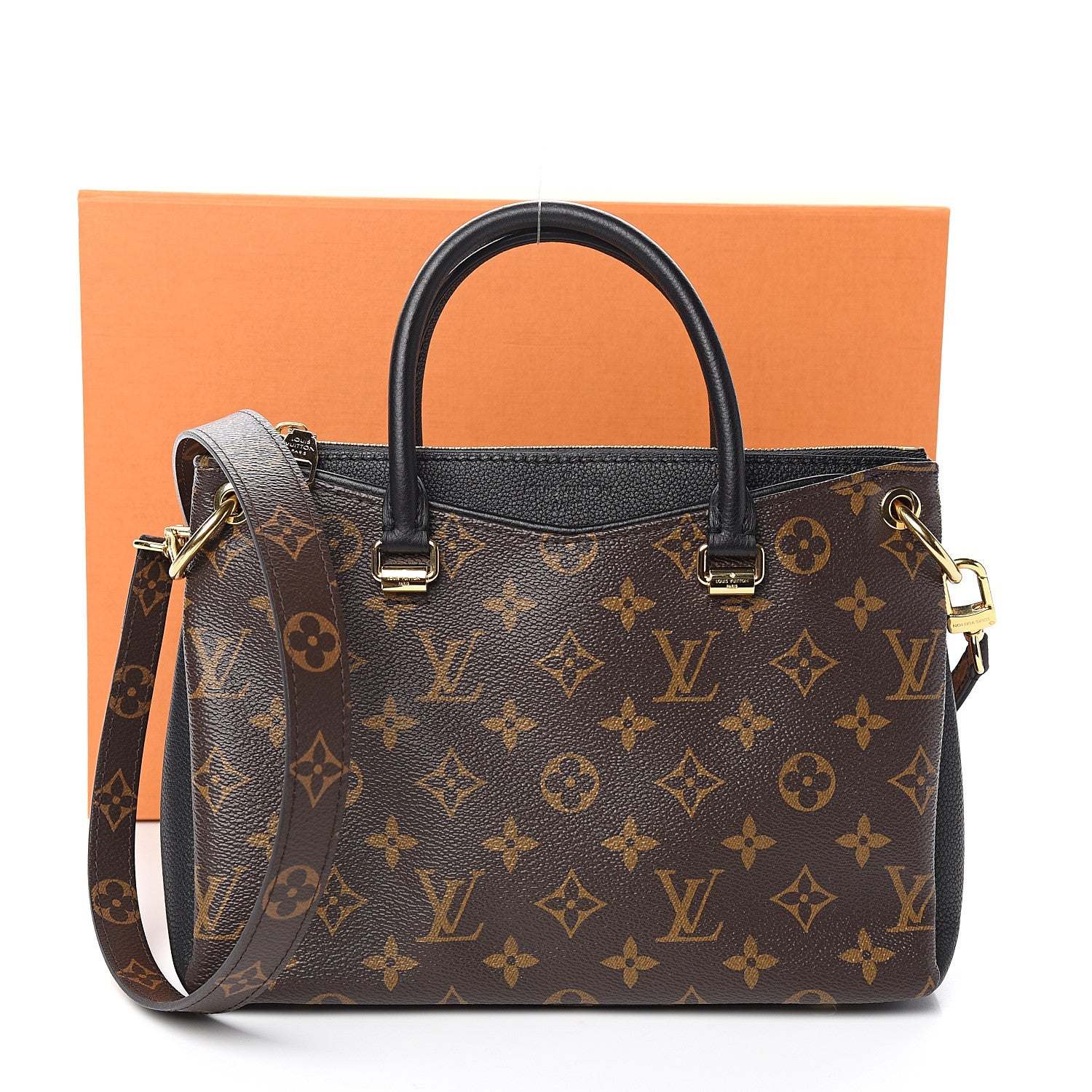 Louis Vuitton Monogram Pallas Full BB Black 9 of 9