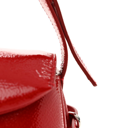 Givenchy Patent Calfskin Small P'tit Voyou Shoulder Bag Vermillon 11 of 14