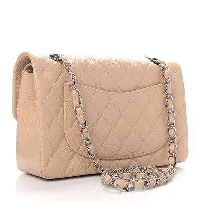 Chanel Caviar Quilted Small Double Flap Beige 2 of 4