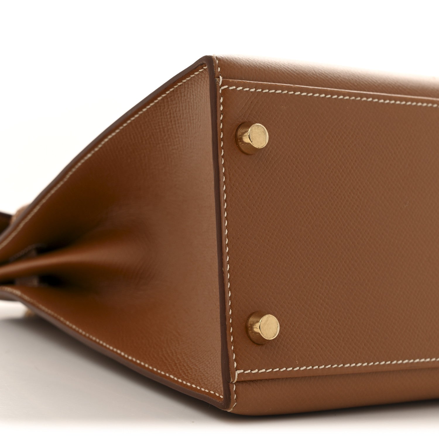 Hermes Courchevel Kelly Sellier 32 Gold 7 of 16