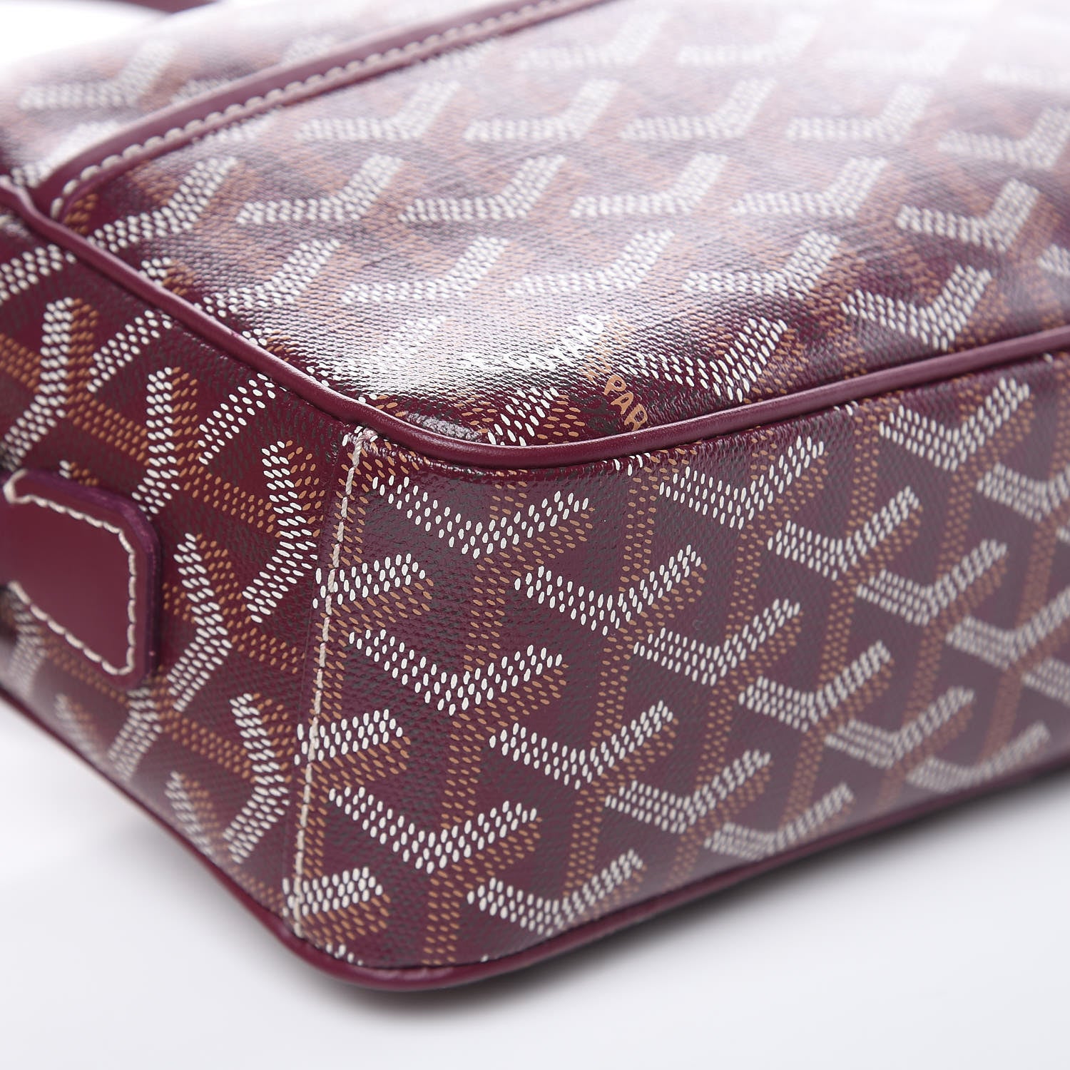 Goyard Goyardine Sac Cap Vert Burgundy 7 of 8