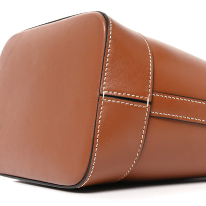 Celine Smooth Calfskin Small Cuir Triomphe Bucket Bag Tan 9 of 9