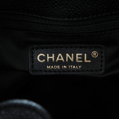 Chanel Caviar Quilted Petit Shopping Tote PST Black 6 of 7