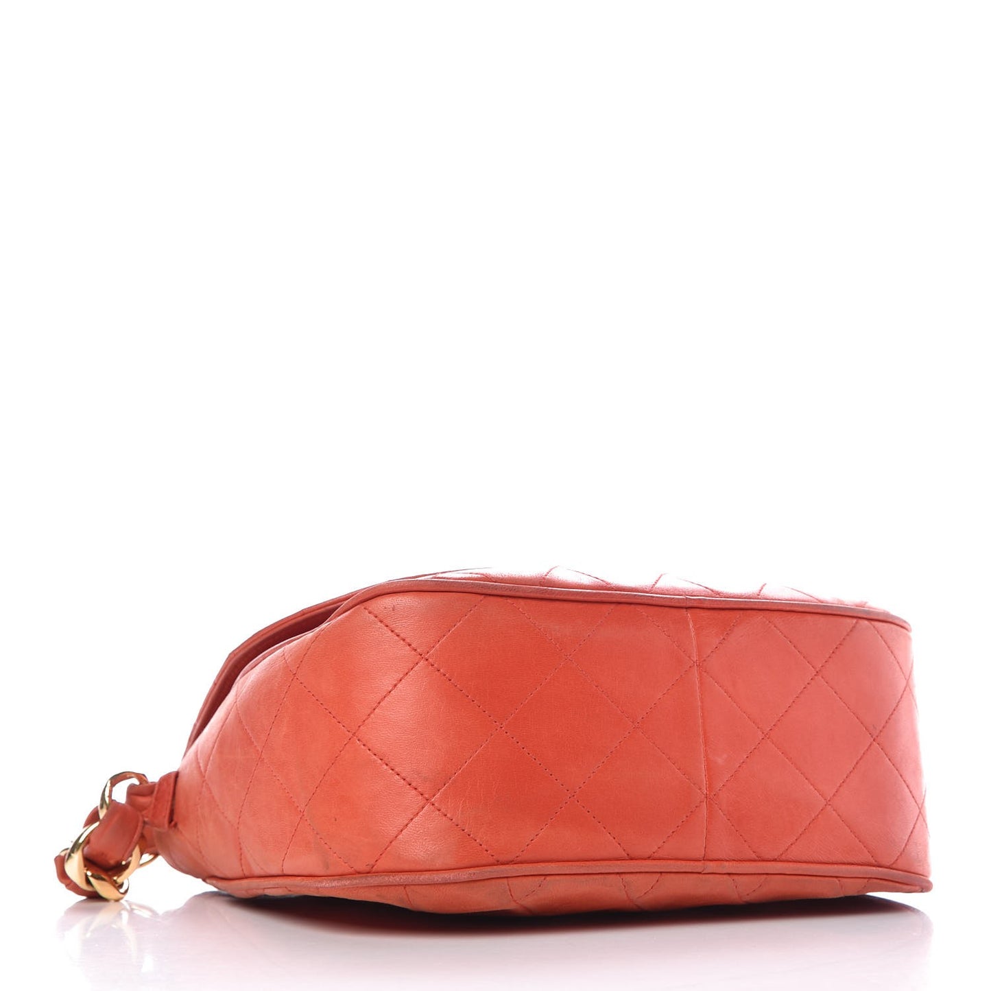 Lambskin Single Flap Red
