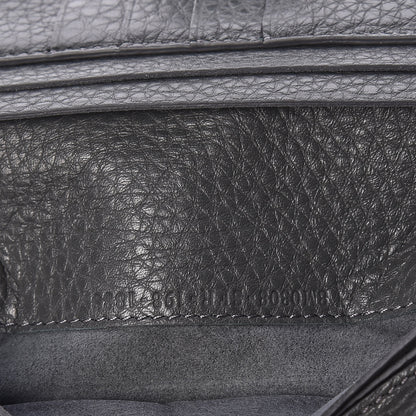 Fendi Cuoio Romano Selleria Peekaboo Continental Wallet Asfalto 8 of 10
