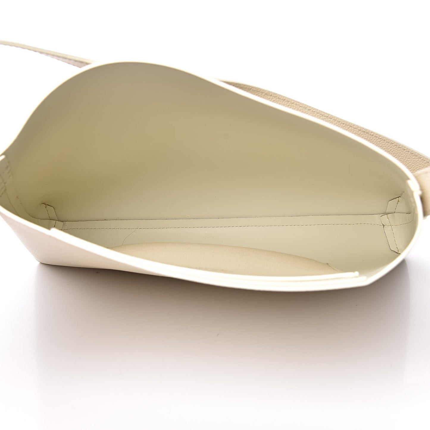 Pebbled Calfskin Small Hobo Creme