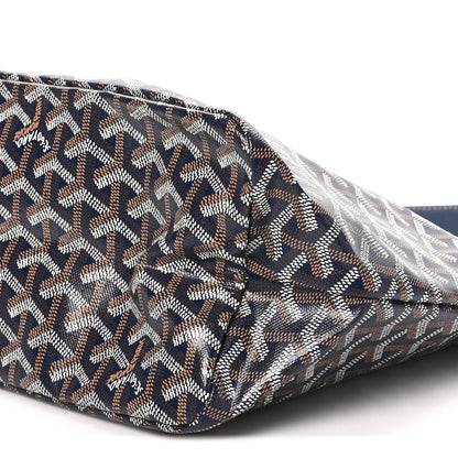 Goyard Goyardine Boheme Hobo Navy Blue 11 of 11