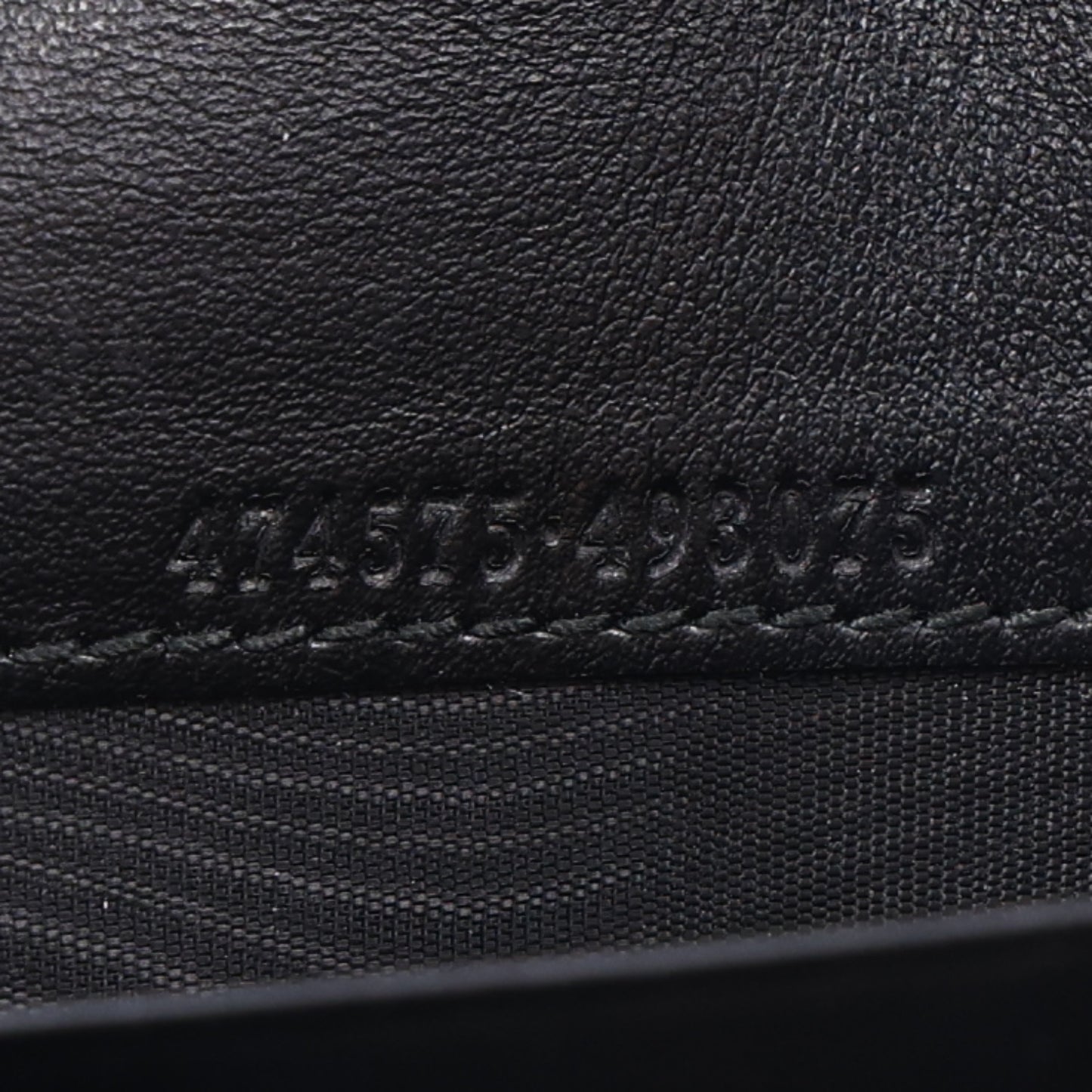 Calfskin Matelasse GG Marmont Chain Wallet Black