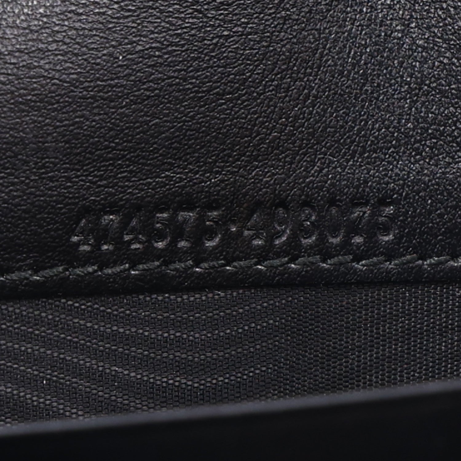 Gucci Calfskin Matelasse GG Marmont Chain Wallet Black 7 of 10