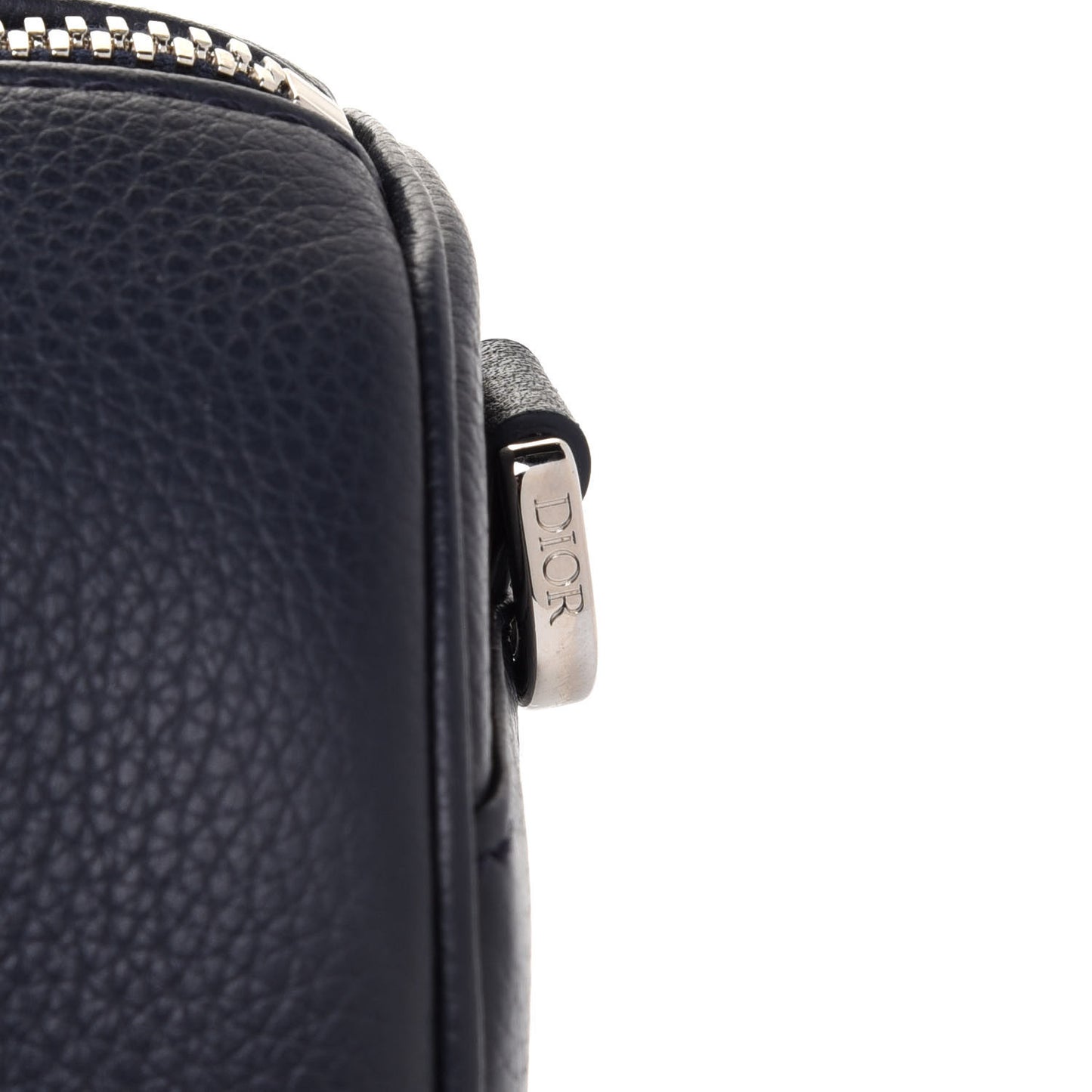 HOMME Grained Calfskin Mens Roller Messenger Blue