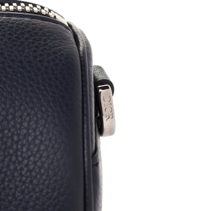 Christian Dior HOMME Grained Calfskin Mens Roller Messenger Blue 8 of 10