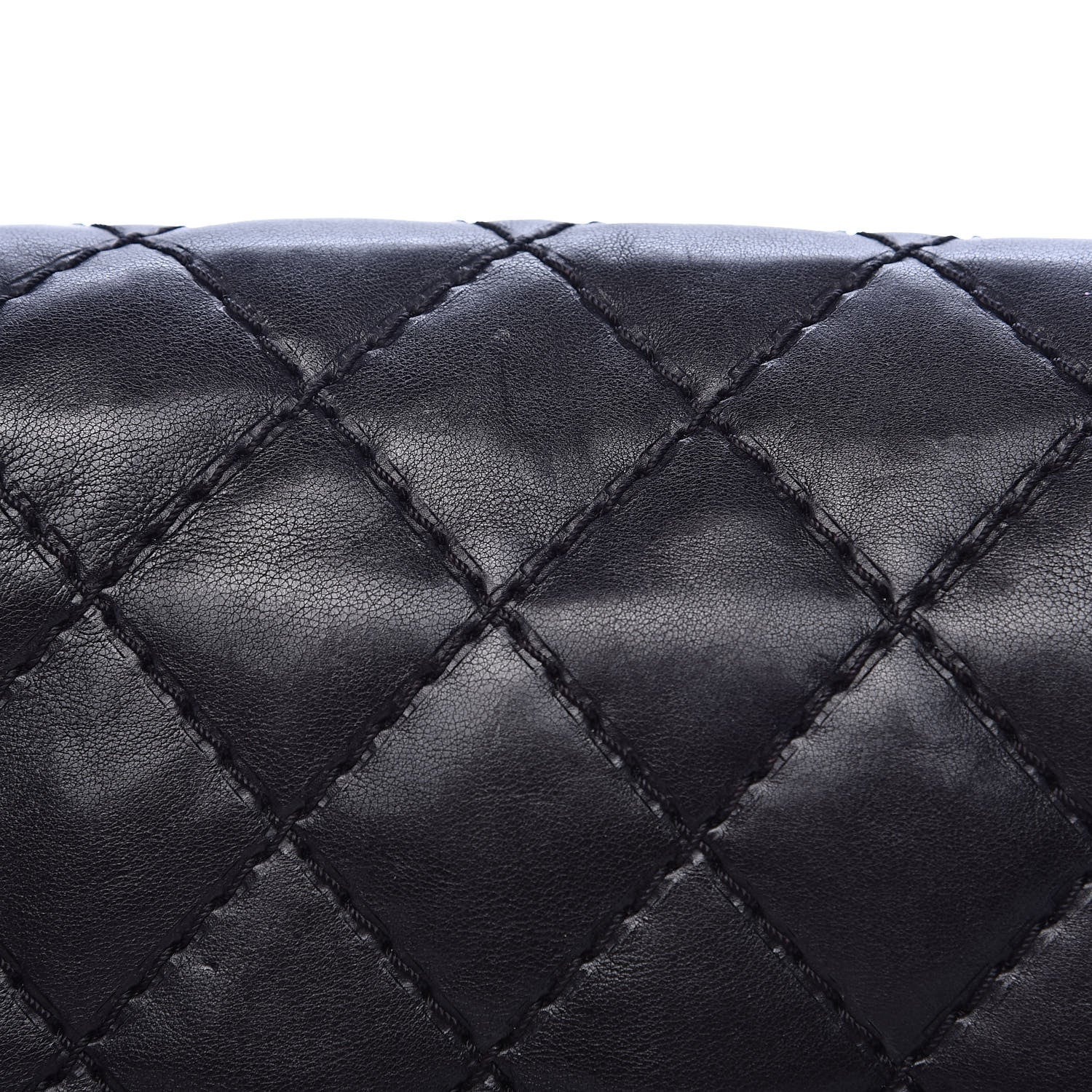 Chanel Calfskin Double Stitch Medium Boy Flap Black 18 of 18