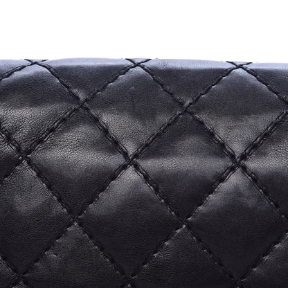 Chanel Calfskin Double Stitch Medium Boy Flap Black 18 of 18