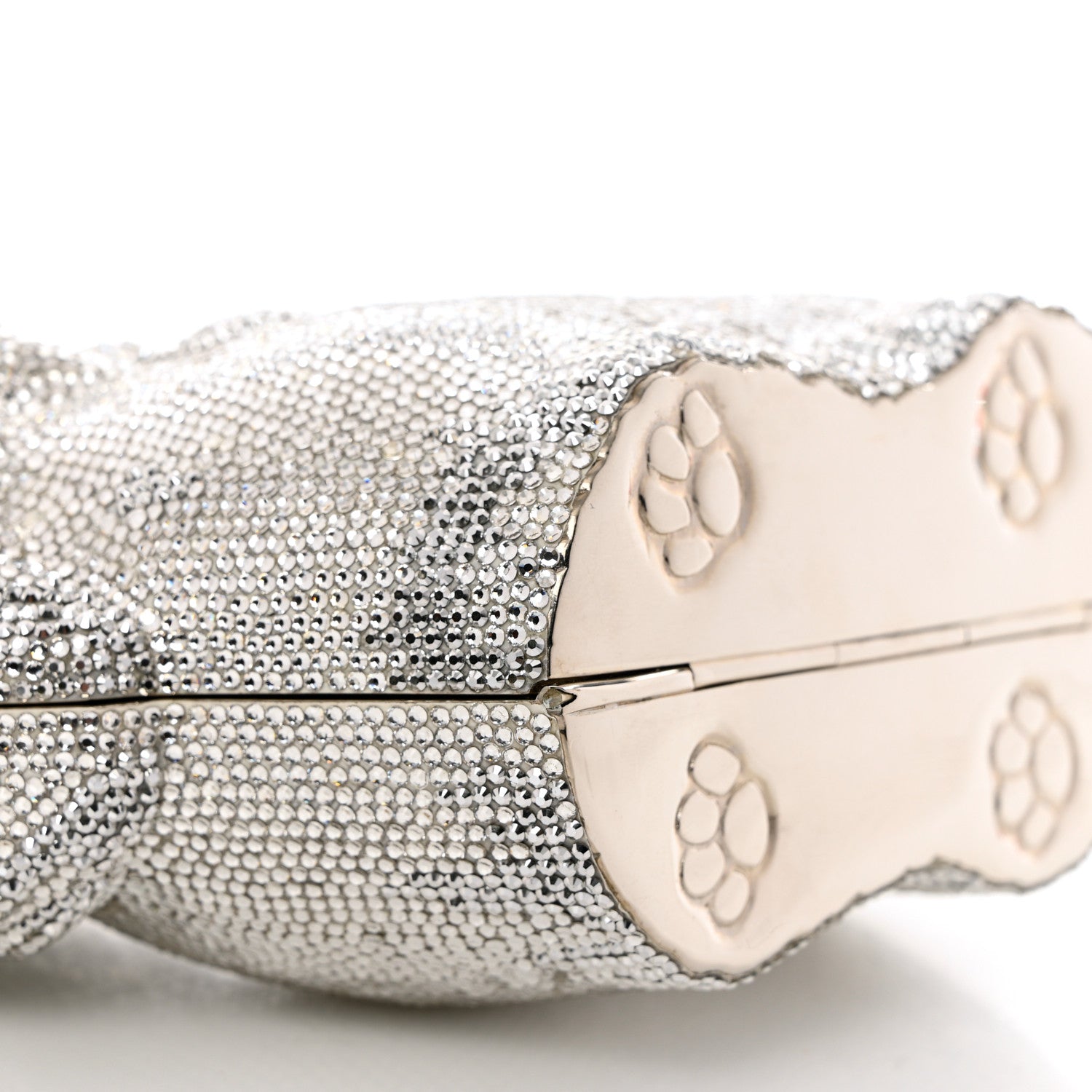 Judith Leiber Crystal Shih Tzu Minaudiere Clutch 6 of 11