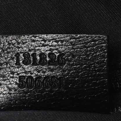 Gucci Monogram Abbey Messenger Bag Black 7 of 10