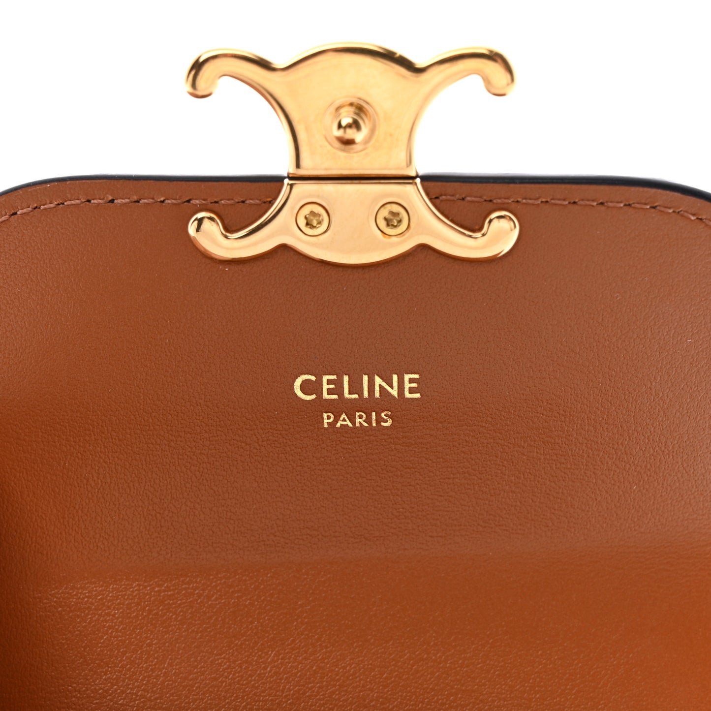 Triomphe Canvas Small Triomphe Wallet Tan