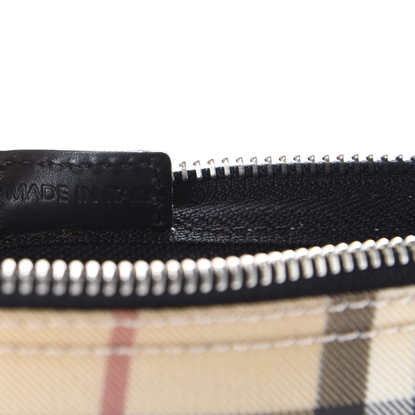 Haymarket Check Crossbody Bag Black