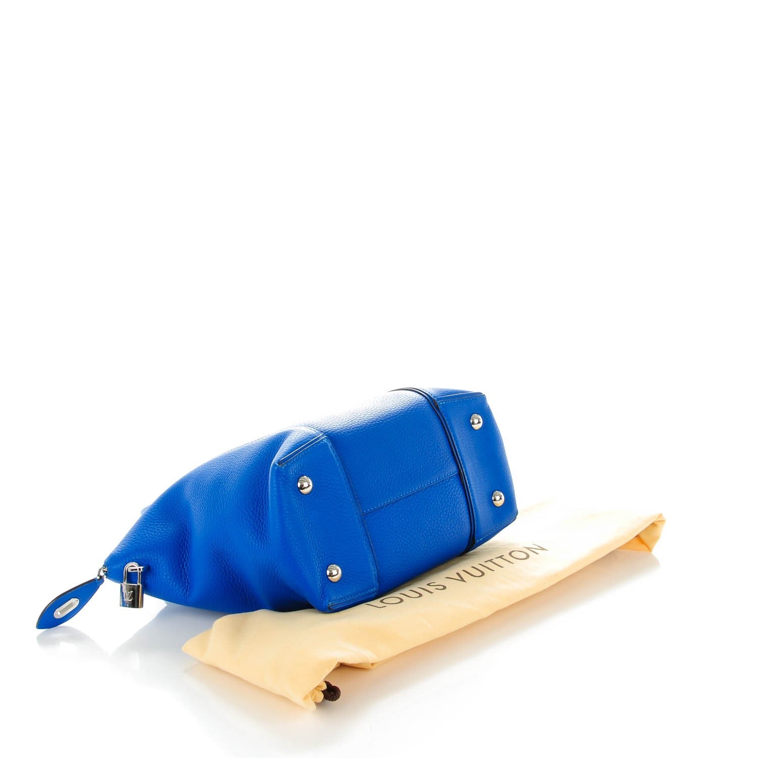 Louis Vuitton Cuir Taurillon Soft Lockit PM Outremer 4 of 7