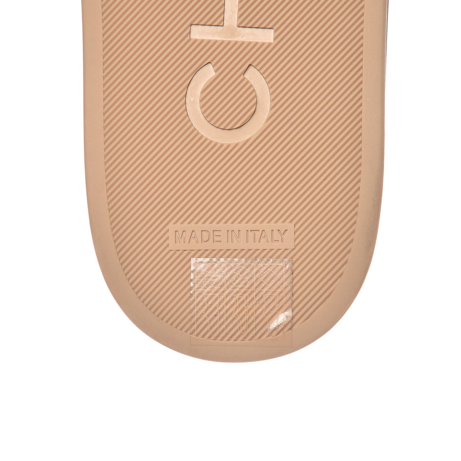 Chanel Felt Pearl Lambskin Chain Flat Sandals 37 Beige 7 of 9