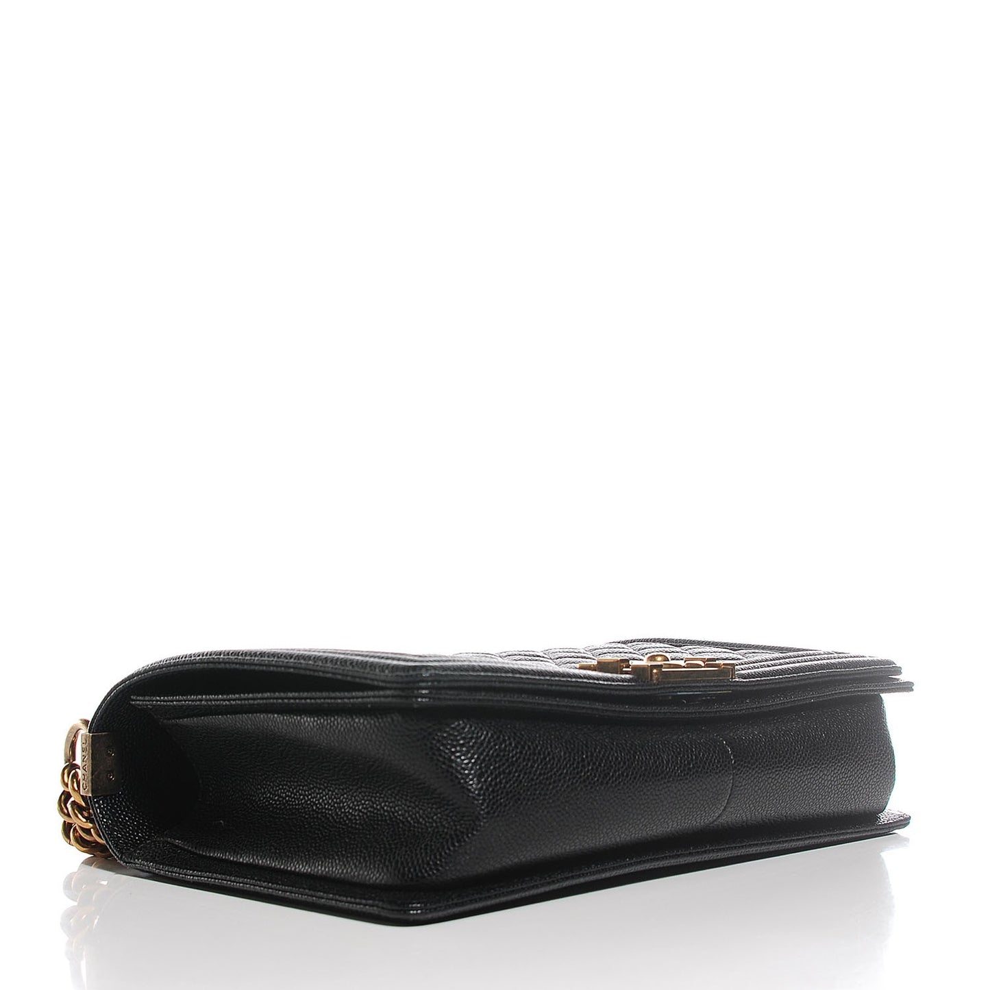 Caviar Quilted New Medium Boy Flap Black