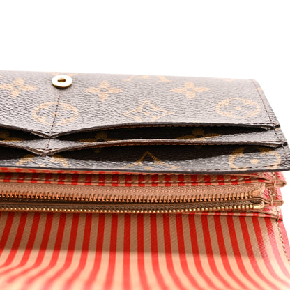 Louis Vuitton Monogram Trunks and Locks Sarah Wallet 7 of 11